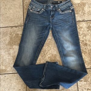 Miss Me Medium Blue Boot Cut Jeans